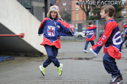 2015-02-15 Hockey Milano Rossoblu U12-Valpellice 0123 Leonardo Vergani